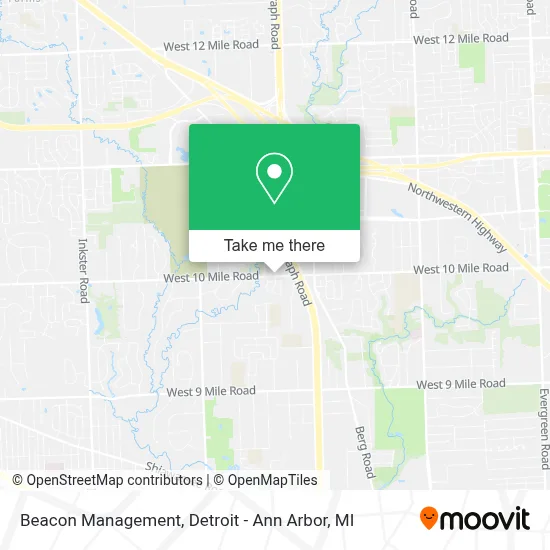 Beacon Management map