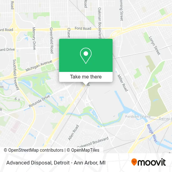Advanced Disposal map