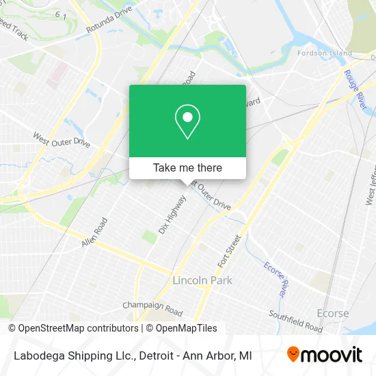 Labodega Shipping Llc. map