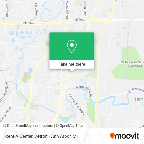 Rent-A-Center map