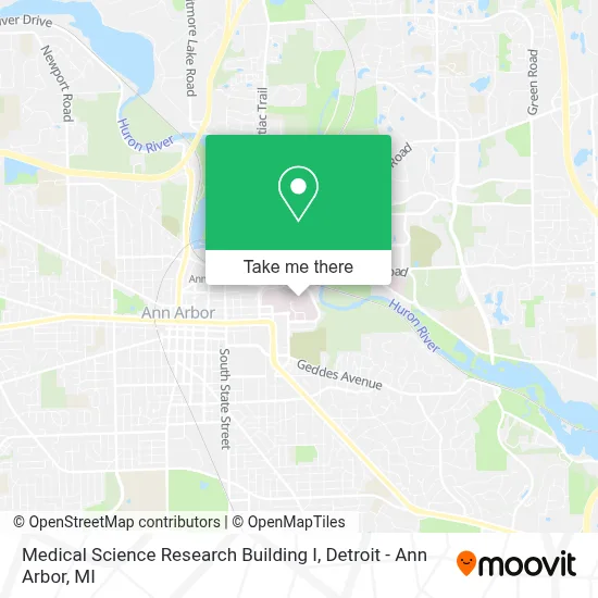 Medical Science Research Building I map