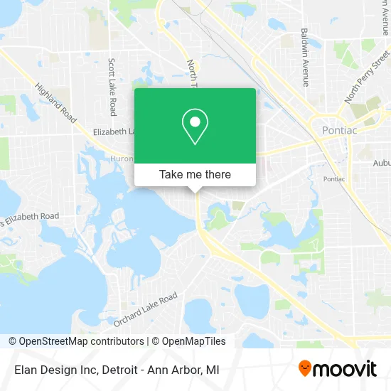 Elan Design Inc map