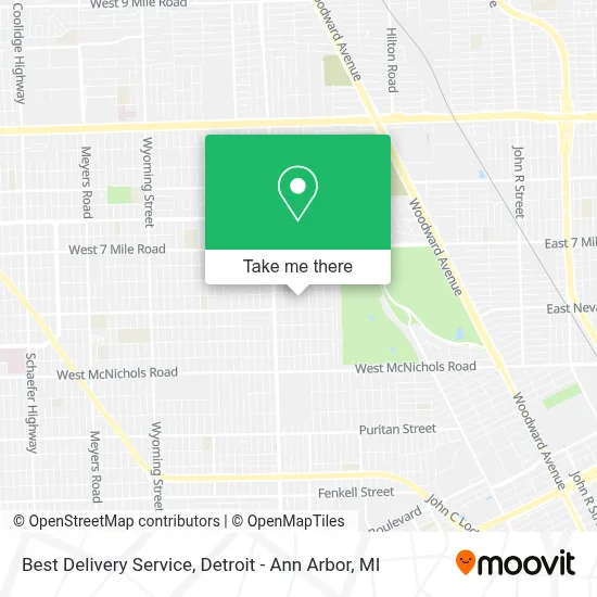 Best Delivery Service map