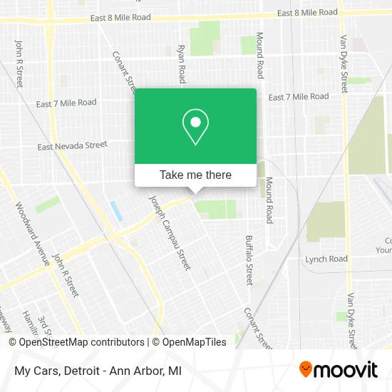 My Cars map