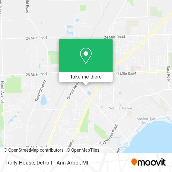 Rally House map