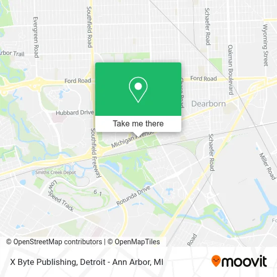 X Byte Publishing map