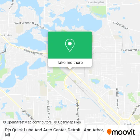 Rjs Quick Lube And Auto Center map