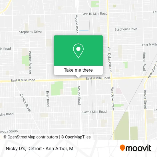 Nicky D's map