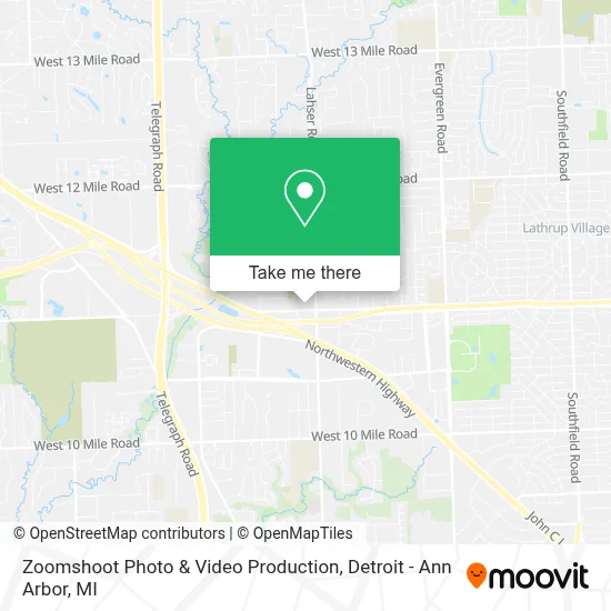 Zoomshoot Photo & Video Production map