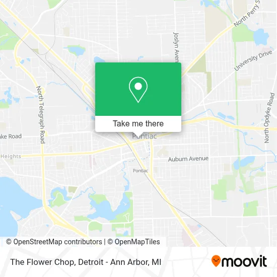 The Flower Chop map