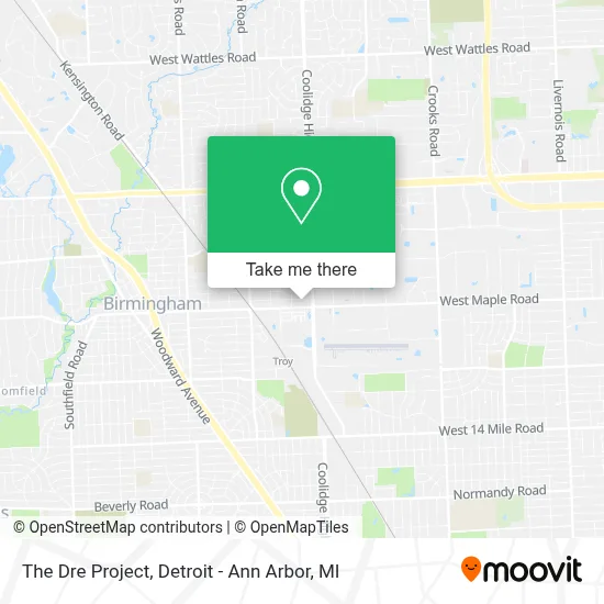 The Dre Project map