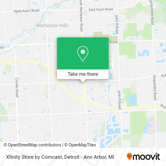 Xfinity Store by Comcast map