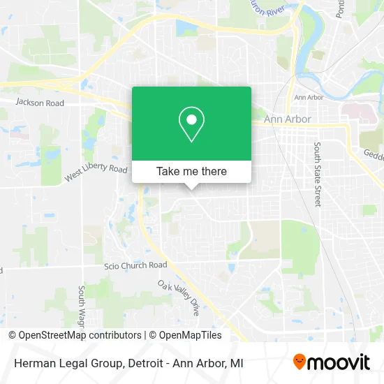 Herman Legal Group map