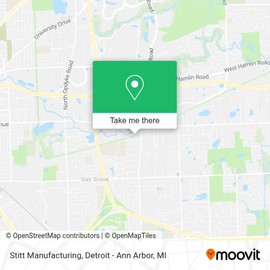 Stitt Manufacturing map