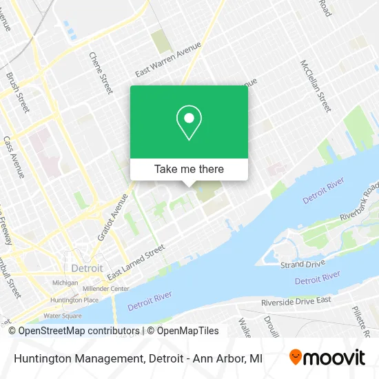 Huntington Management map