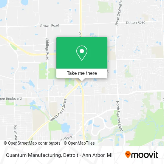 Quantum Manufacturing map