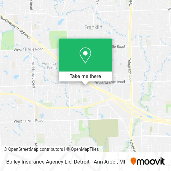 Bailey Insurance Agency Llc map