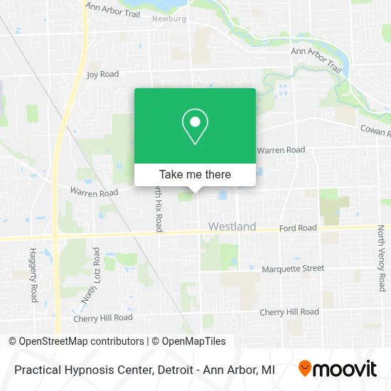 Practical Hypnosis Center map