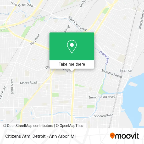 Citizens Atm map