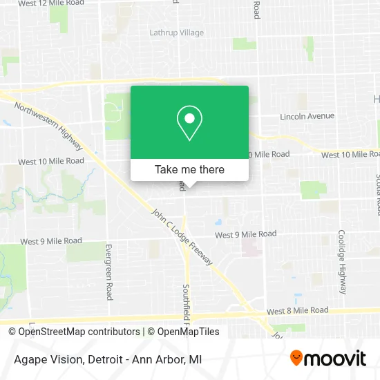 Agape Vision map