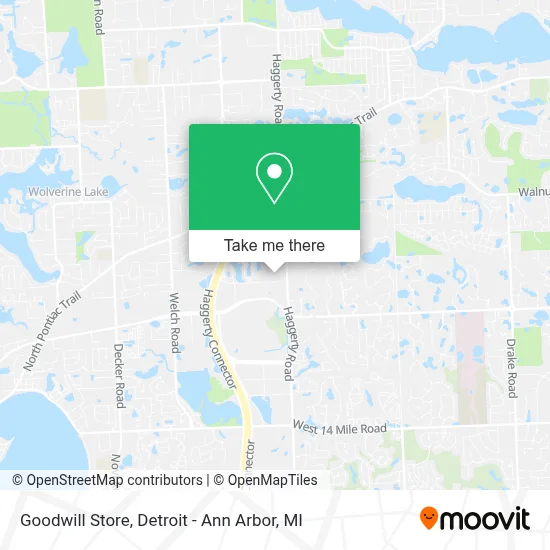 Goodwill Store map