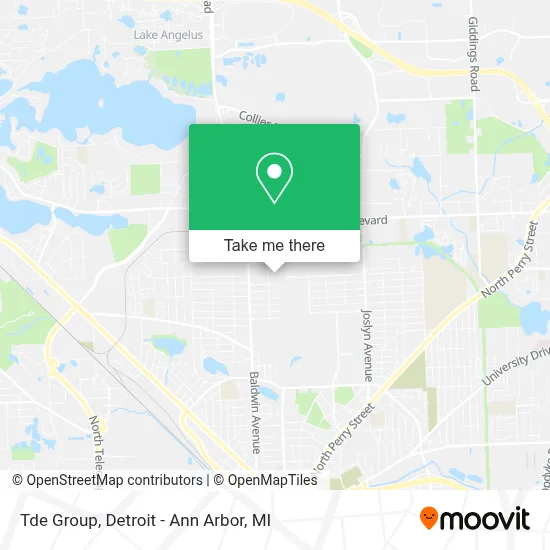 Tde Group map