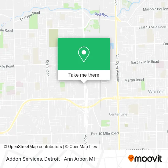 Addon Services map