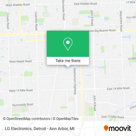 Lg Electronics map