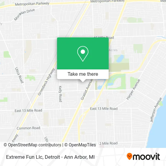 Extreme Fun Llc map