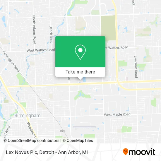 Lex Novus Plc map