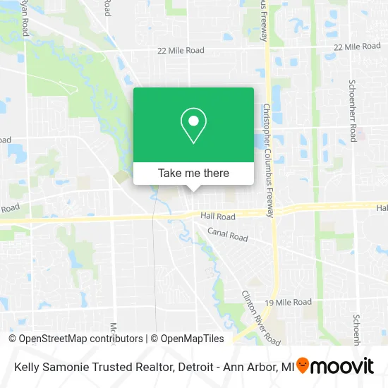 Kelly Samonie Trusted Realtor map