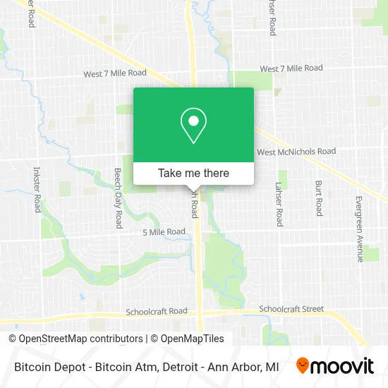 Bitcoin Depot - Bitcoin Atm map