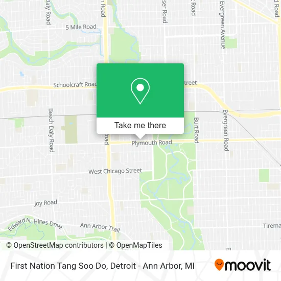 First Nation Tang Soo Do map