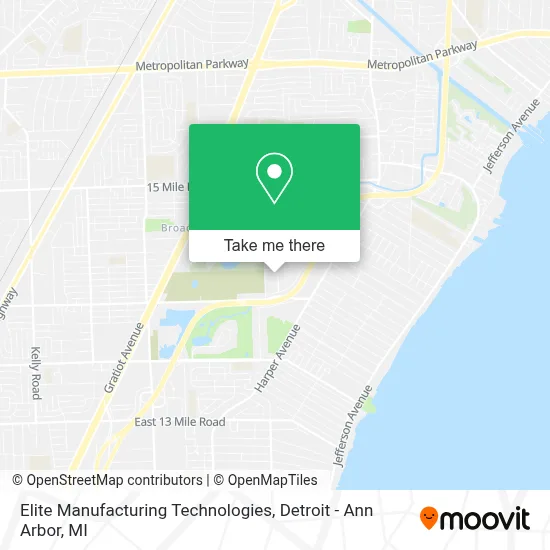 Elite Manufacturing Technologies map