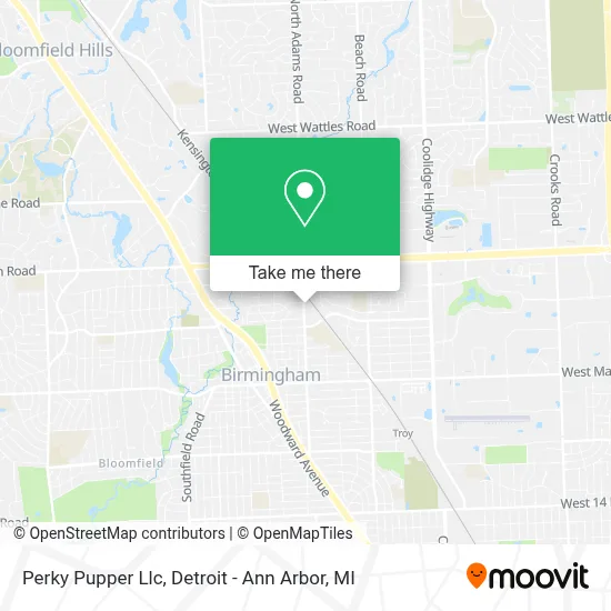 Perky Pupper Llc map