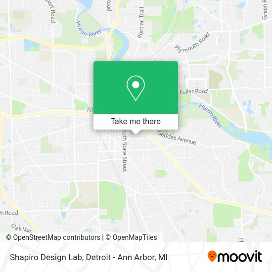 Shapiro Design Lab map