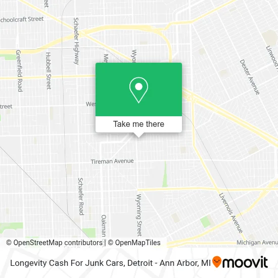 Longevity Cash For Junk Cars map