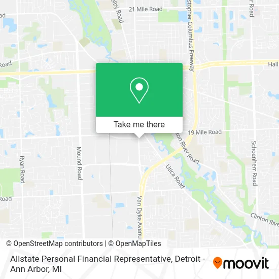 Allstate Personal Financial Representative map