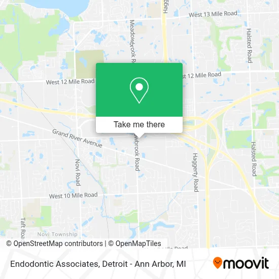 Endodontic Associates map
