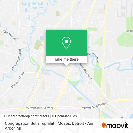 Congregation Beth Tephilath Moses map
