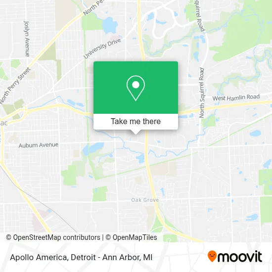Apollo America map