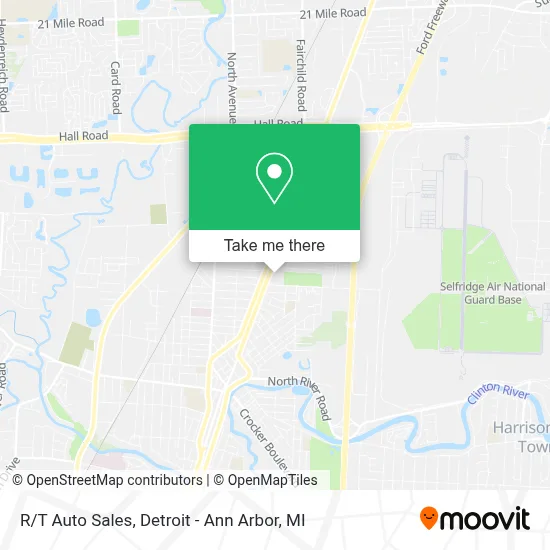R/T Auto Sales map