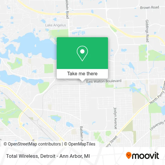 Total Wireless map