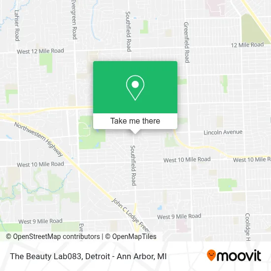 The Beauty Lab083 map