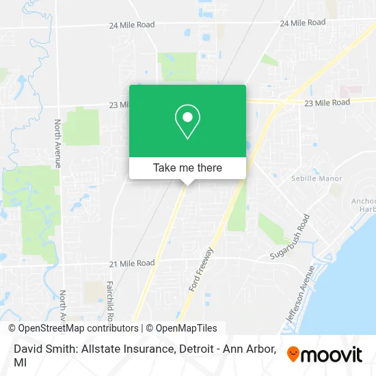 David Smith: Allstate Insurance map