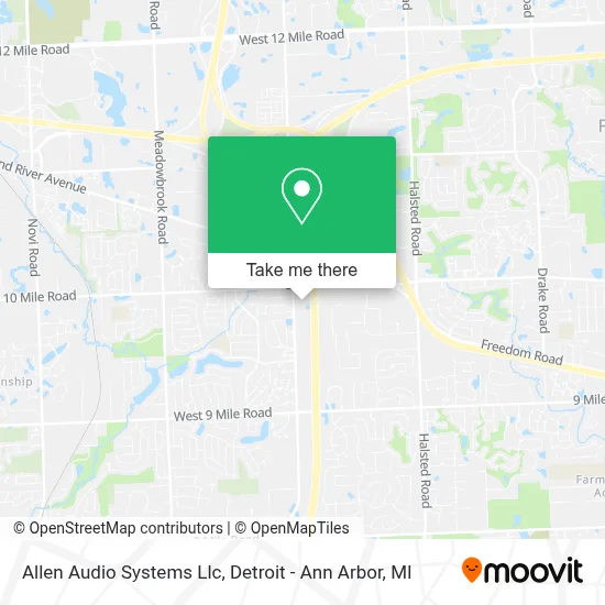Allen Audio Systems Llc map