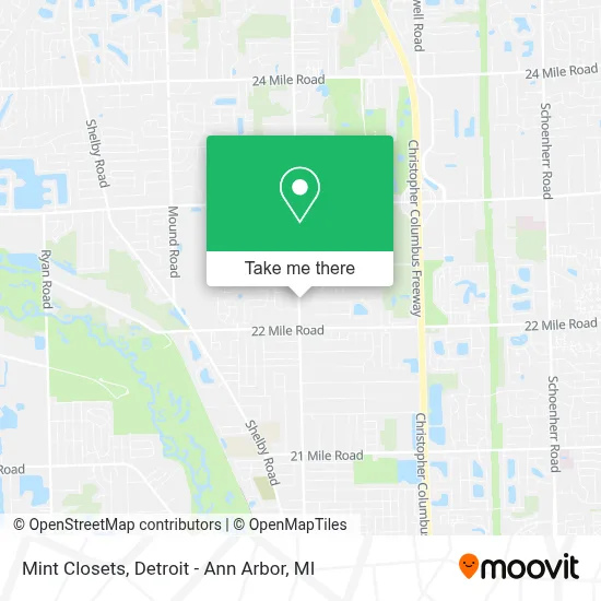 Mint Closets map