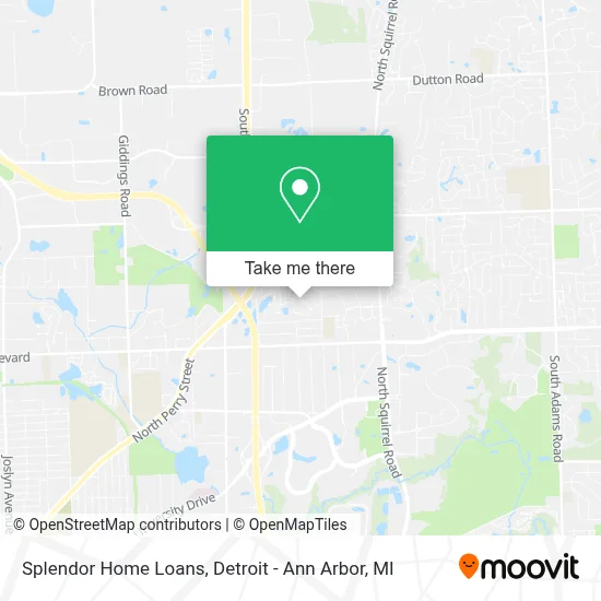 Splendor Home Loans map