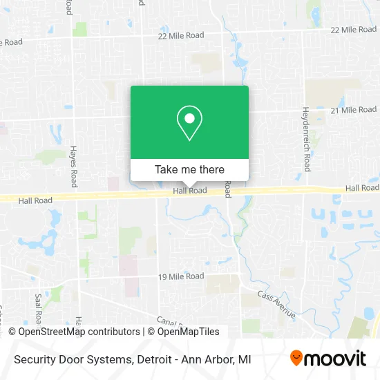 Security Door Systems map