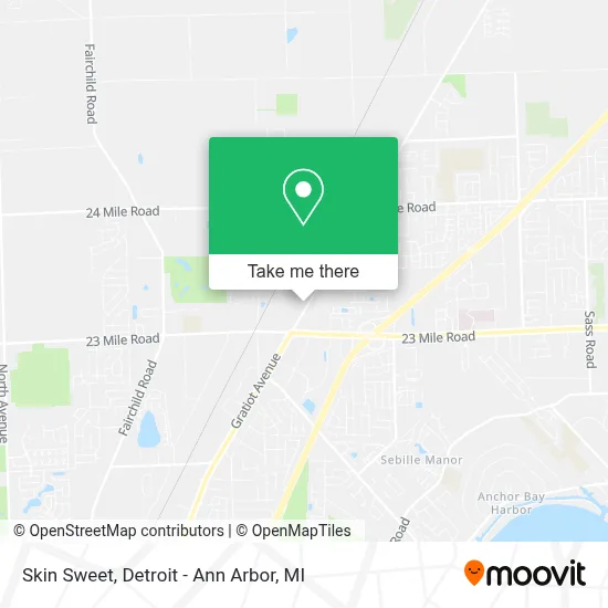 Skin Sweet map